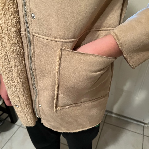 Girls Faux suede jacket - Picture 6 of 7